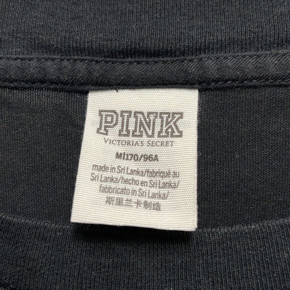 PINK Victoria’s Secret Black Top - Picture 2 of 3